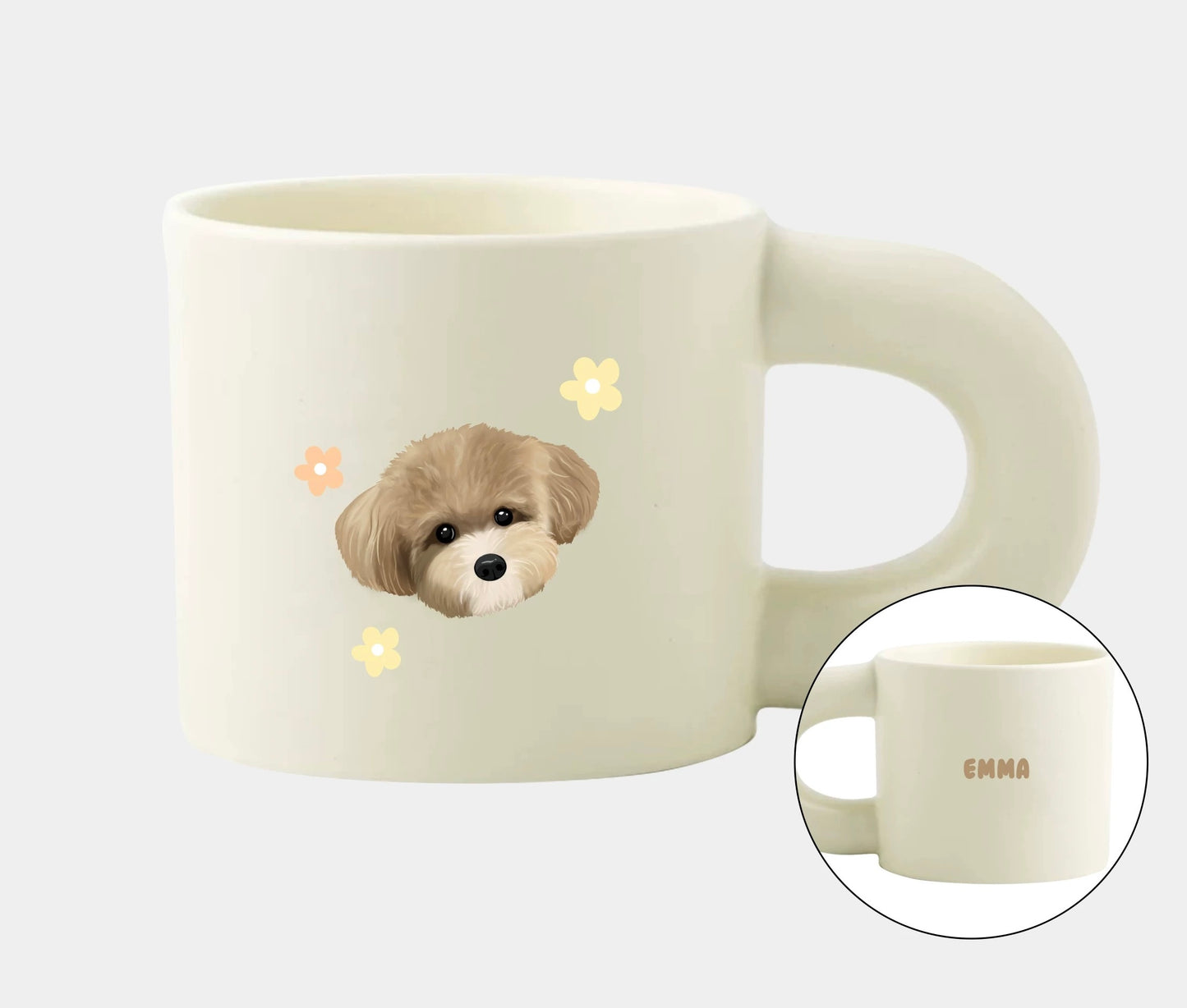 Personalized Pet Mug with Custom Photo - Unique Gift for Dog & Cat Lovers