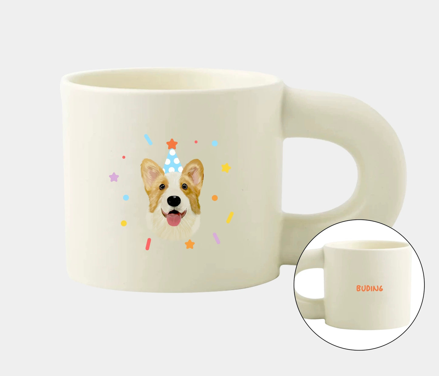 Personalized Pet Mug with Custom Photo - Unique Gift for Dog & Cat Lovers