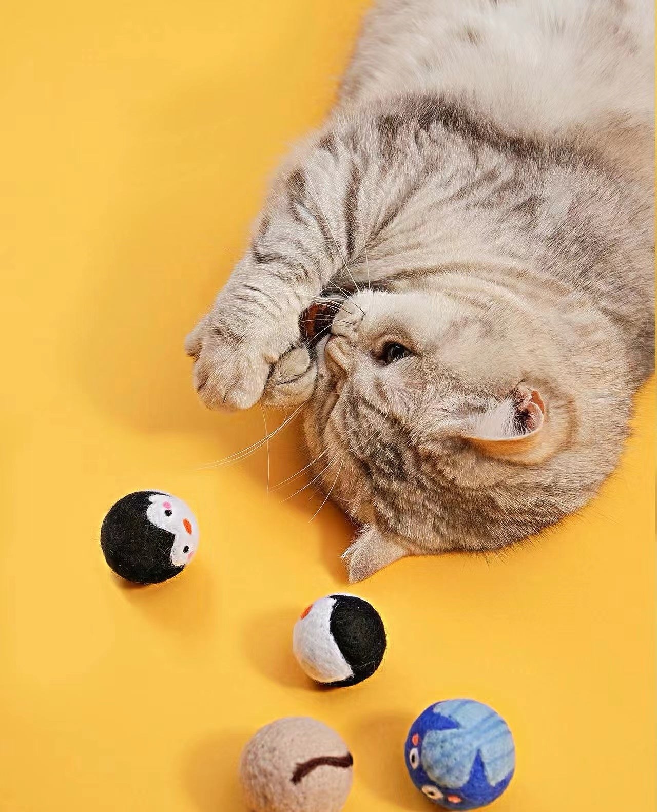 Cat Hunting Ball Toy - Motion-Activated Prey Simulation