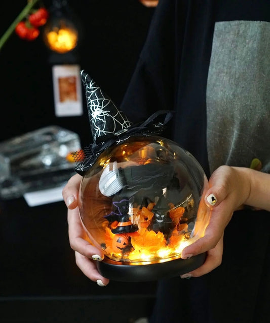 Spooky Halloween Jack-o'-Lantern: Must-Have for a Magical Night!